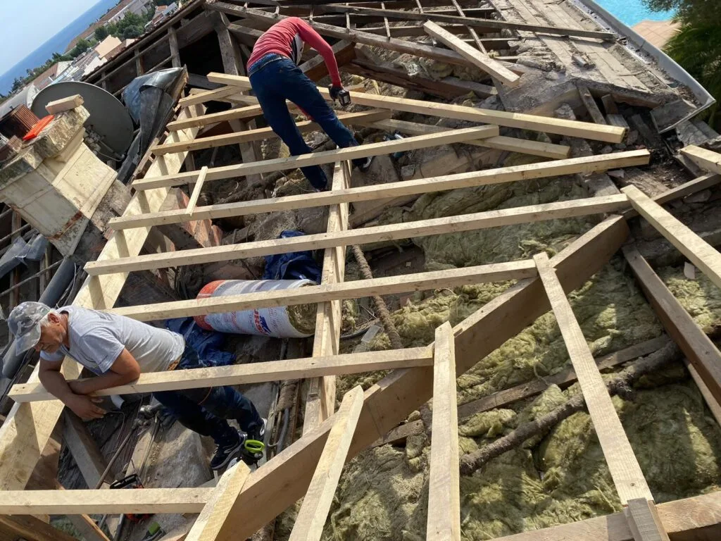 Réalisation couvreur à Sciez — Charpente